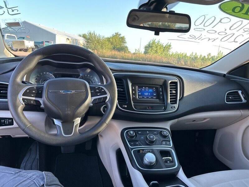 used 2016 Chrysler 200 car, priced at $9,500