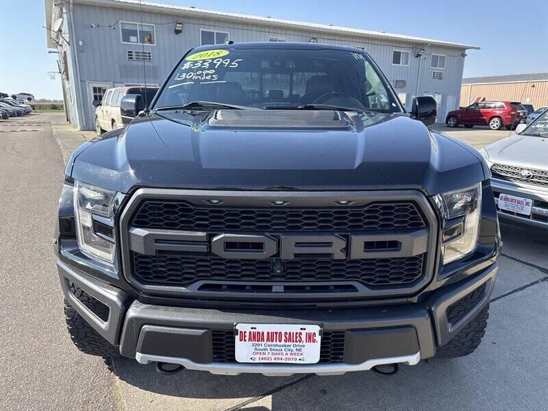 used 2018 Ford F-150 car, priced at $33,500