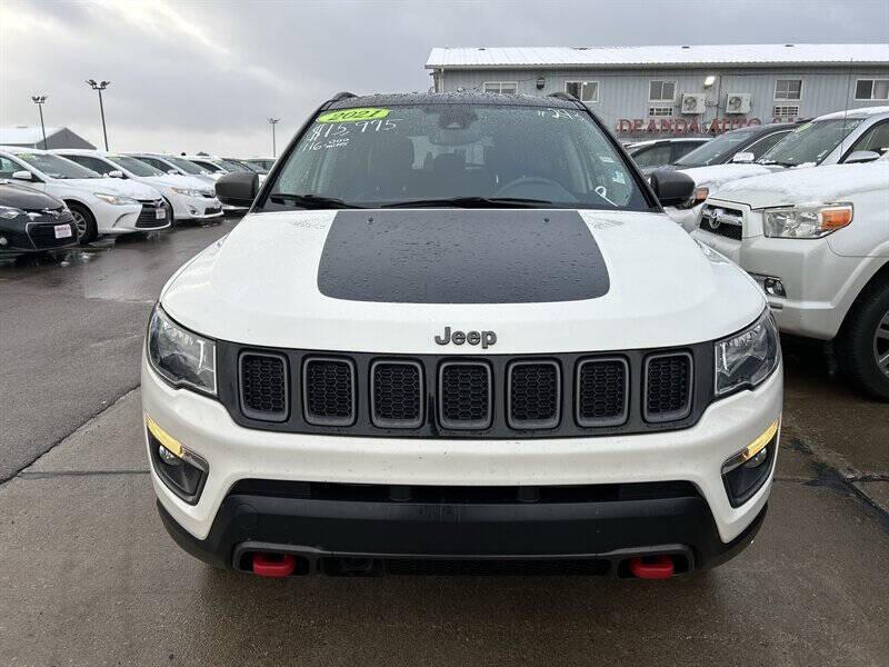used 2021 Jeep Compass car, priced at $15,995