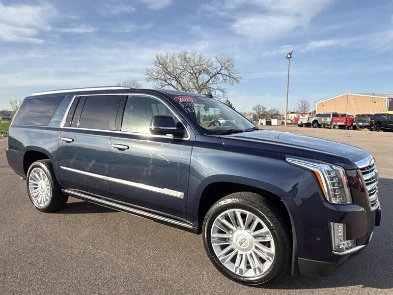 used 2018 Cadillac Escalade ESV car, priced at $24,900