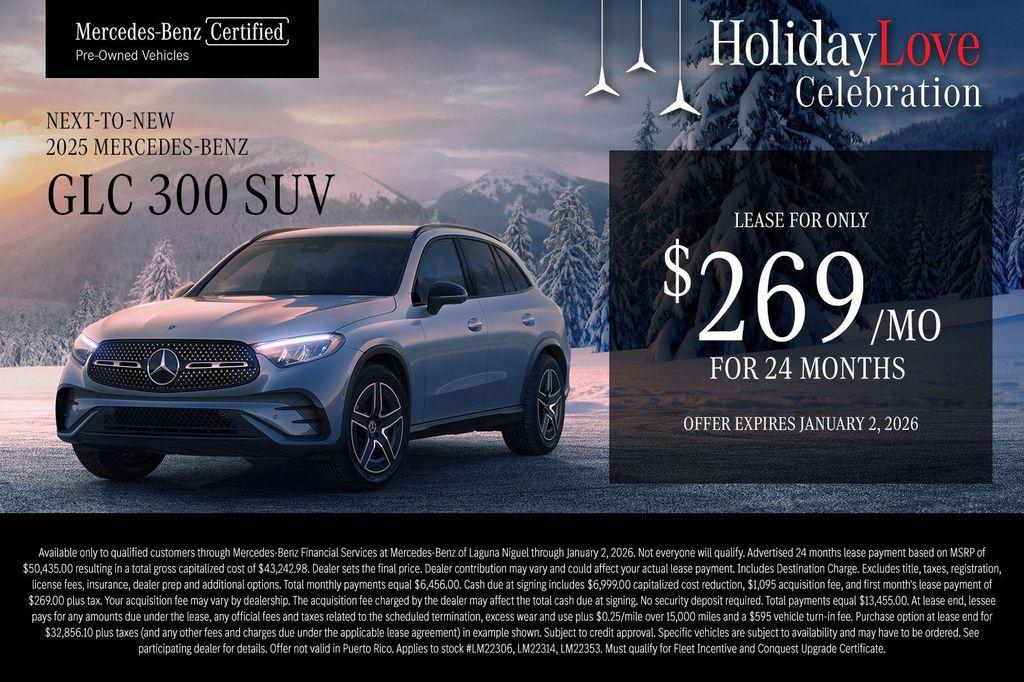 new 2026 Mercedes-Benz GLC 300 car, priced at $61,050