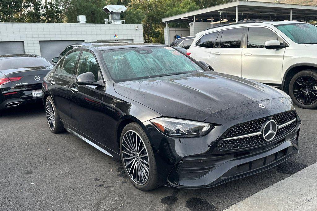 used 2024 Mercedes-Benz C-Class car, priced at $40,984