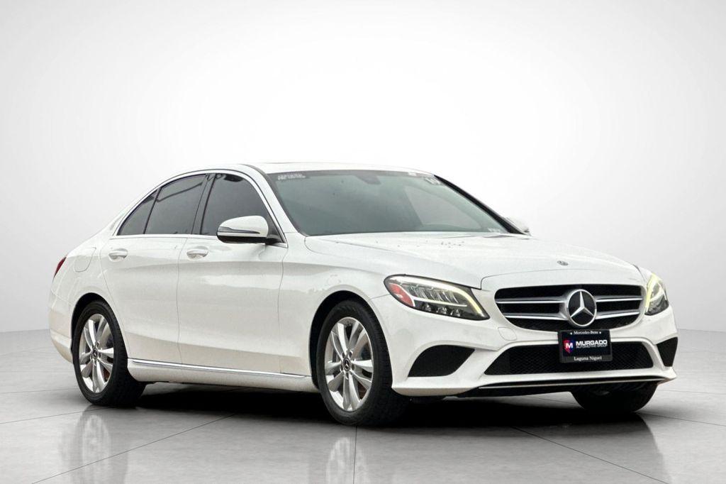 used 2019 Mercedes-Benz C-Class car, priced at $19,884