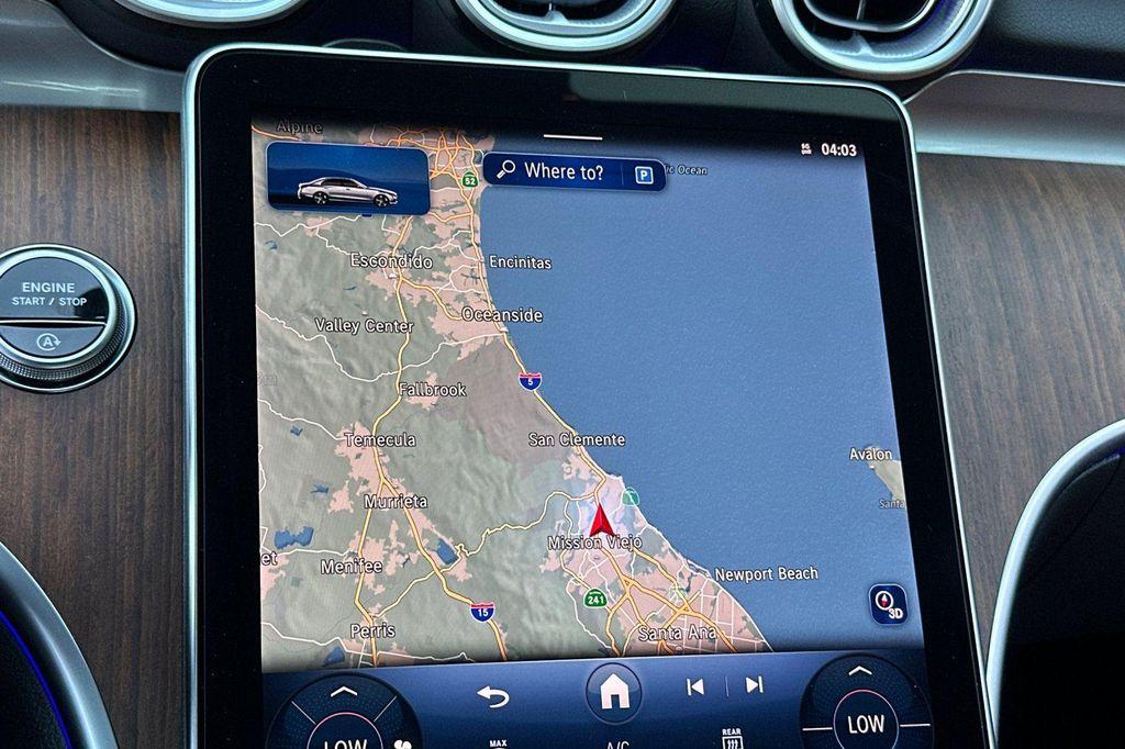 new 2025 Mercedes-Benz C-Class car, priced at $54,135