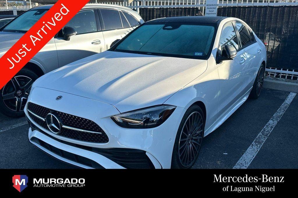 used 2024 Mercedes-Benz C-Class car, priced at $41,984