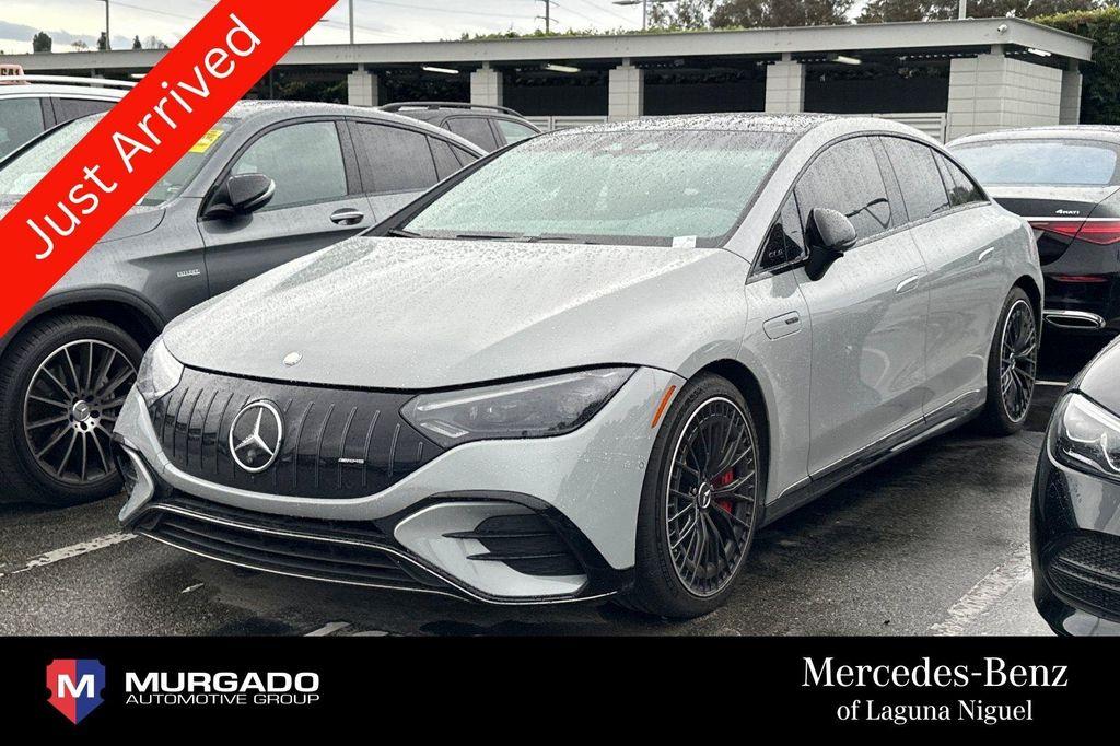used 2024 Mercedes-Benz AMG EQE car, priced at $59,884