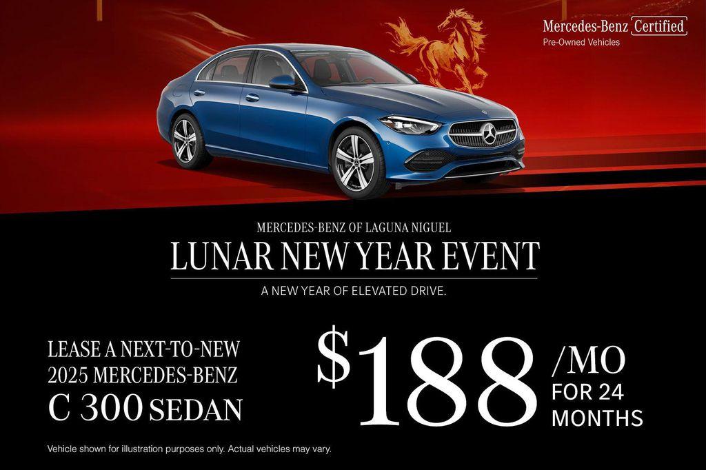 new 2026 Mercedes-Benz C-Class car, priced at $52,235