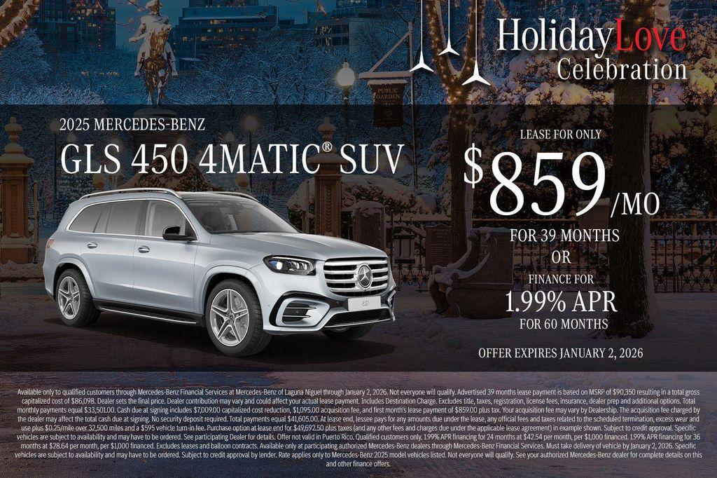 used 2019 Mercedes-Benz GLS 450 car, priced at $26,884