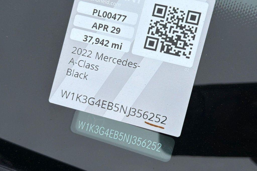 used 2022 Mercedes-Benz A-Class car, priced at $26,854