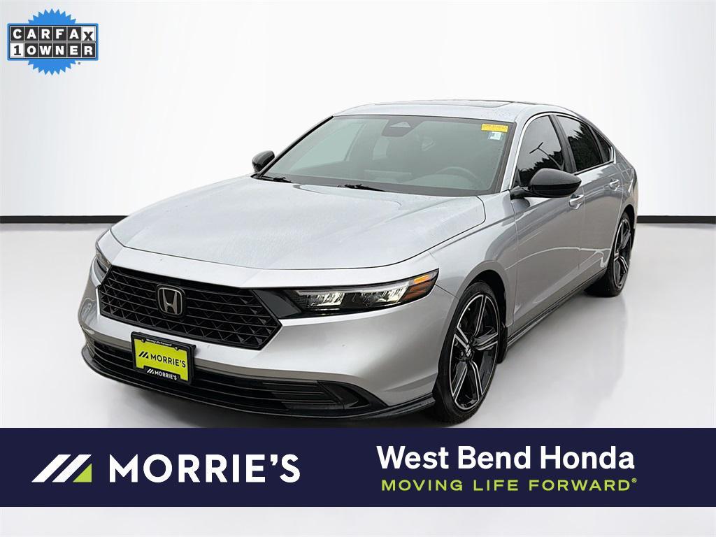 used 2023 Honda Accord Hybrid car, priced at $24,950