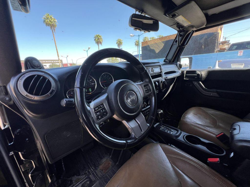 used 2013 Jeep Wrangler Unlimited car, priced at $14,995