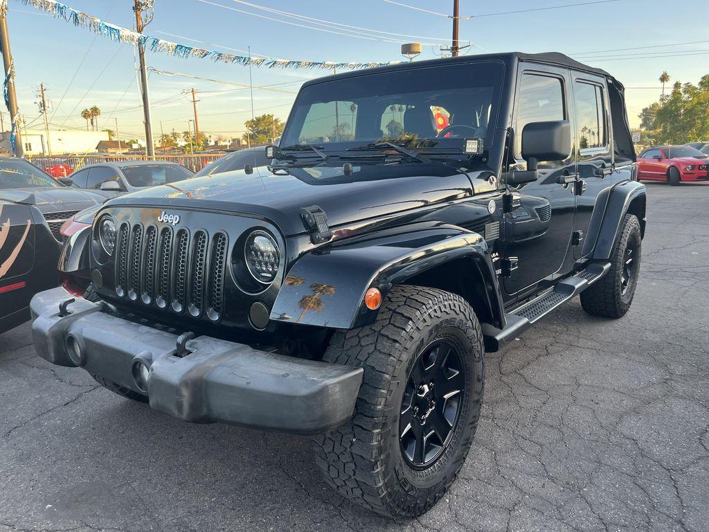 used 2014 Jeep Wrangler Unlimited car, priced at $13,995