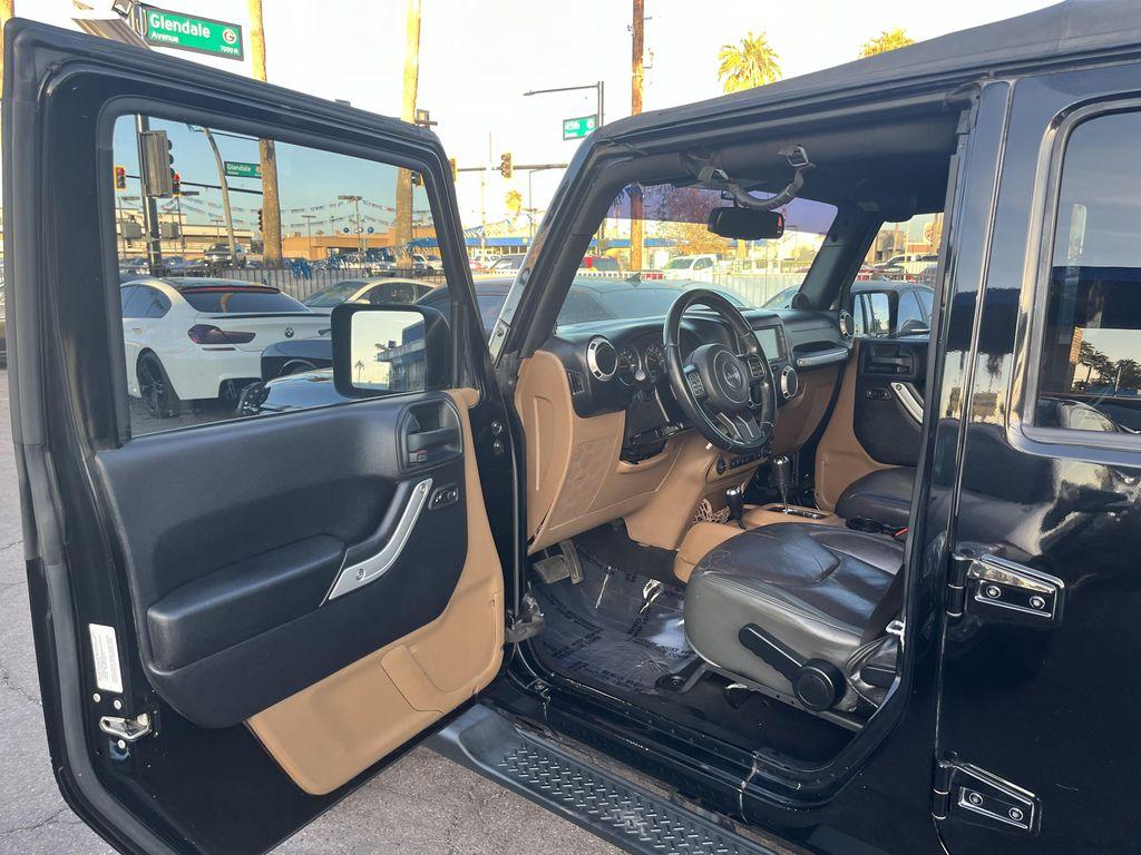 used 2014 Jeep Wrangler Unlimited car, priced at $13,995