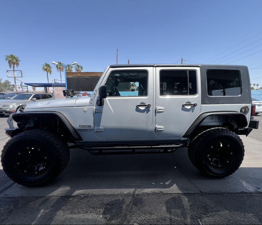 used 2010 Jeep Wrangler Unlimited car, priced at $13,995