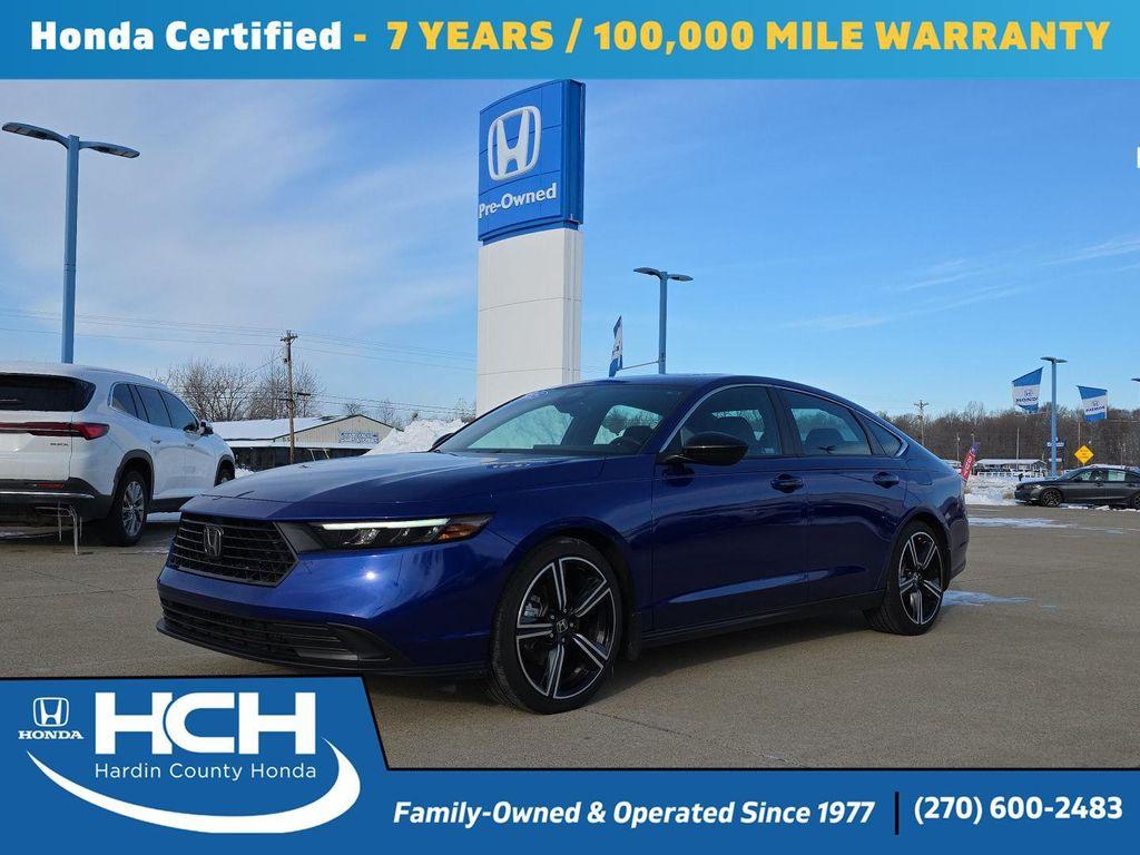 used 2025 Honda Accord Hybrid car, priced at $30,900