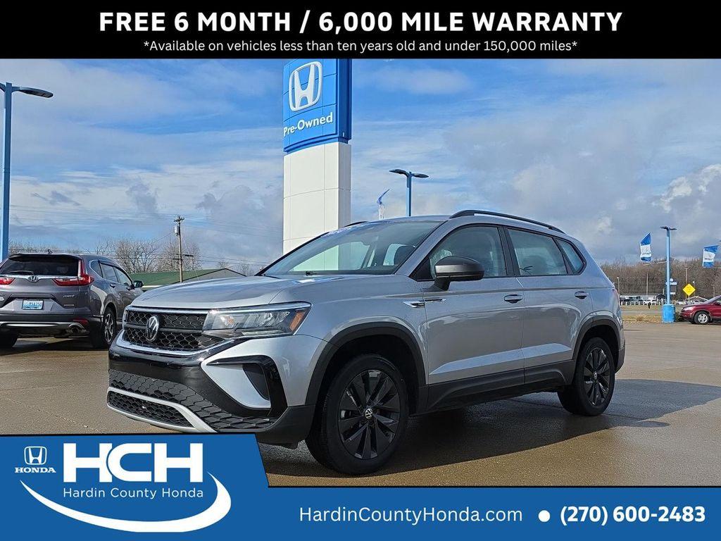 used 2024 Volkswagen Taos car, priced at $18,900