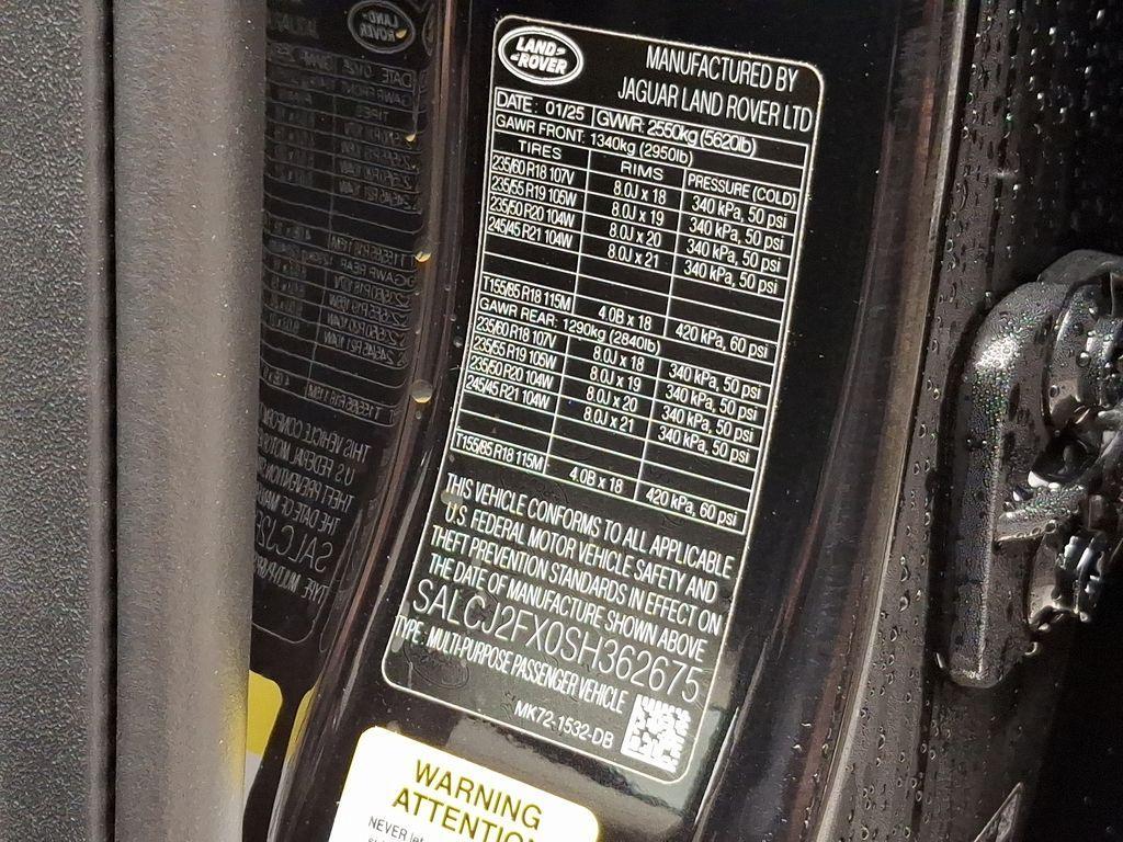 new 2025 Land Rover Discovery Sport car, priced at $54,358