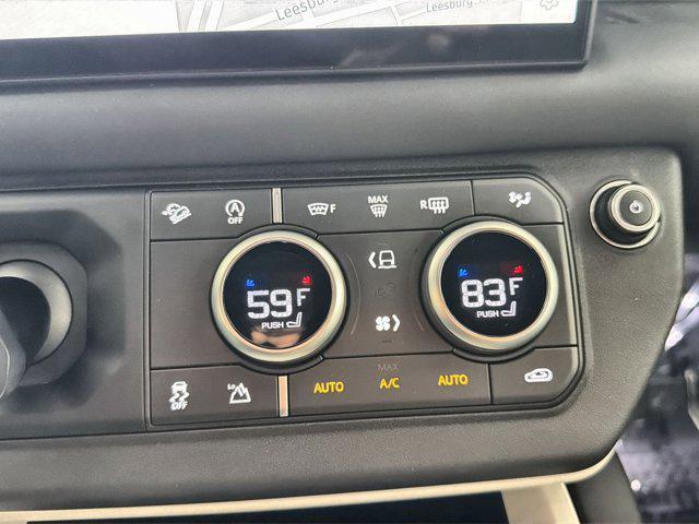 used 2025 Land Rover Defender car, priced at $53,500