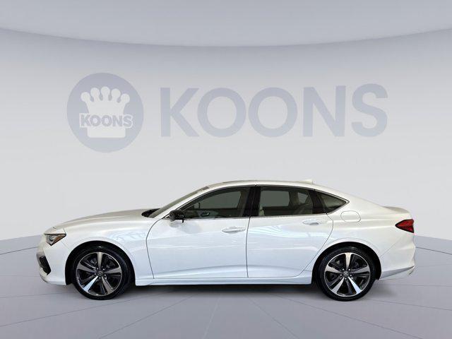 used 2024 Acura TLX car, priced at $35,500