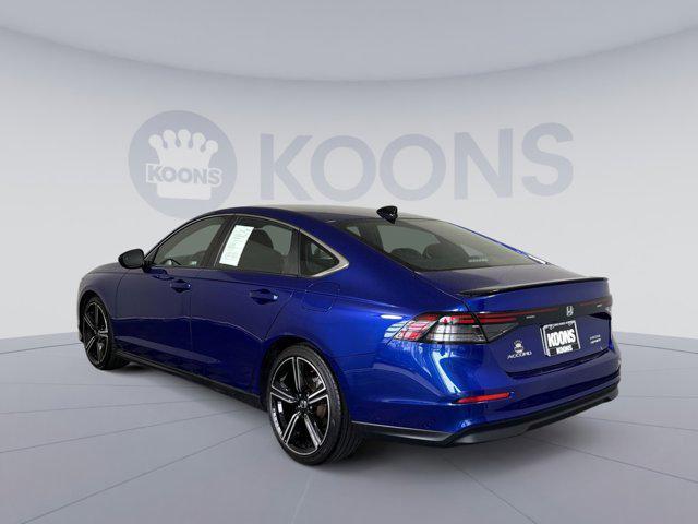 used 2023 Honda Accord Hybrid car, priced at $24,500