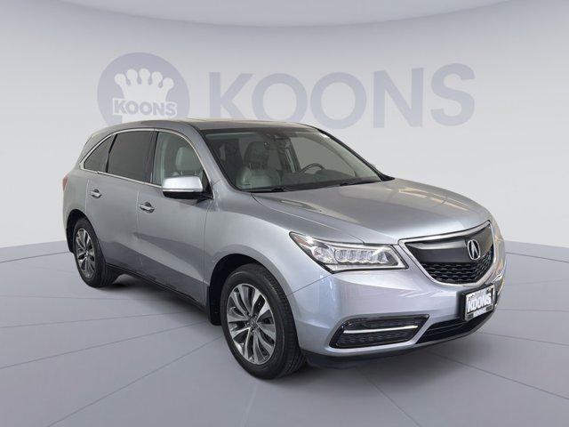 used 2016 Acura MDX car, priced at $18,000
