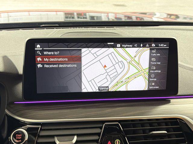 used 2023 BMW M550 car, priced at $62,500