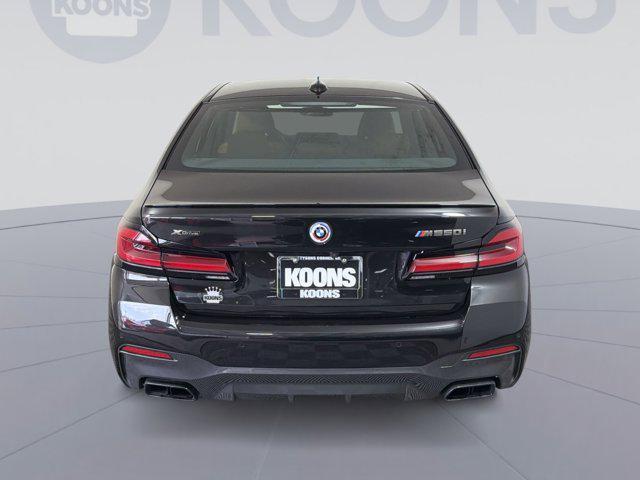 used 2023 BMW M550 car, priced at $62,500