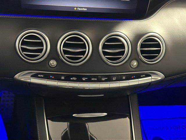 used 2018 Mercedes-Benz AMG S 63 car, priced at $72,000