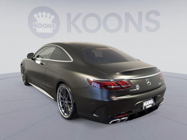 used 2018 Mercedes-Benz AMG S 63 car, priced at $72,000