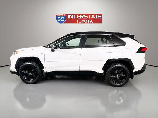 used 2021 Toyota RAV4 Hybrid car, priced at $27,744
