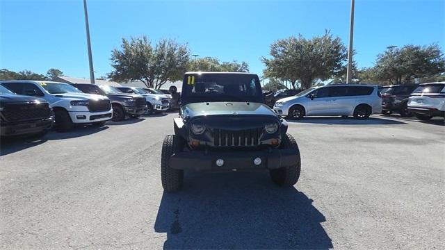 used 2011 Jeep Wrangler Unlimited car, priced at $12,647