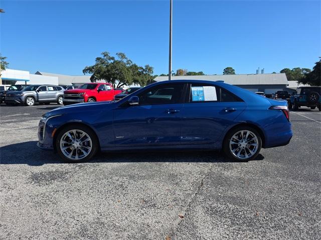 used 2022 Cadillac CT4-V car, priced at $32,115