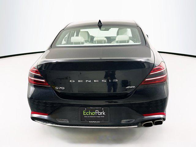 used 2023 Genesis G70 car, priced at $24,996
