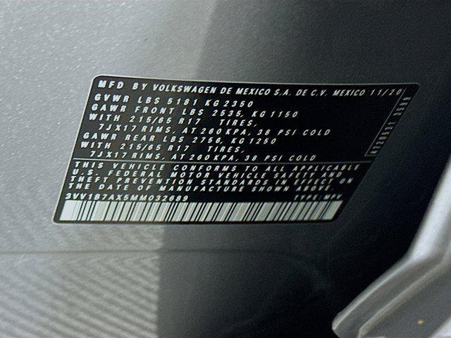 used 2021 Volkswagen Tiguan car, priced at $17,996