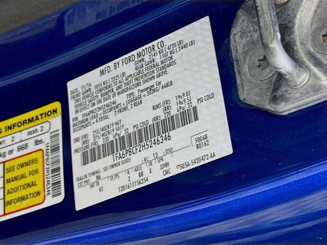 used 2017 Ford Mustang car, priced at $25,996