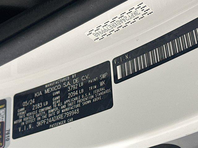 used 2024 Kia Forte car, priced at $15,487