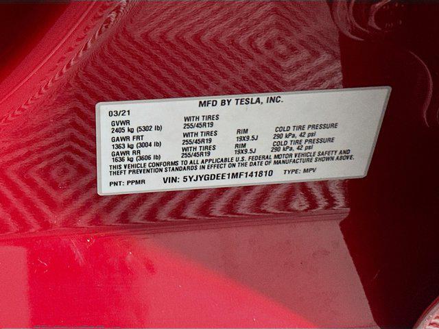 used 2021 Tesla Model Y car, priced at $24,987