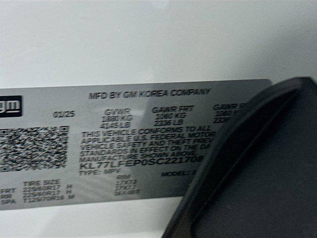 used 2025 Chevrolet Trax car, priced at $19,996