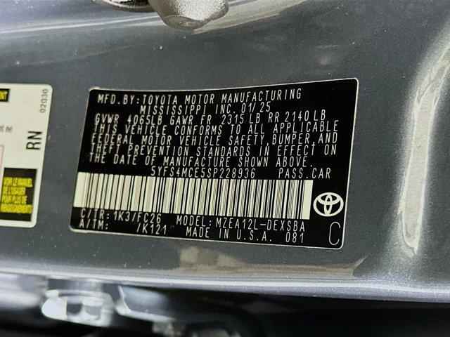 used 2025 Toyota Corolla car, priced at $22,996