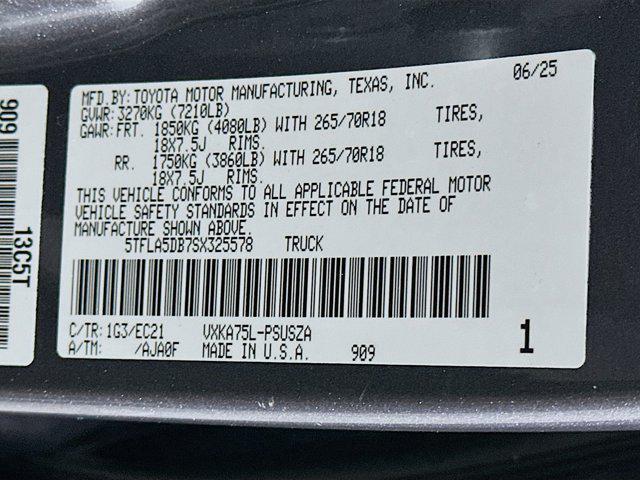 used 2025 Toyota Tundra car, priced at $46,496