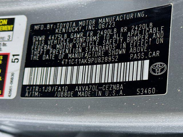 used 2023 Toyota Camry car, priced at $19,496