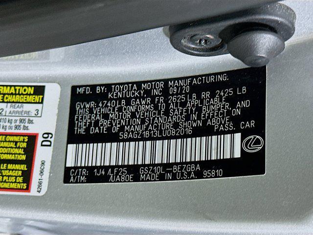 used 2020 Lexus ES 350 car, priced at $29,487