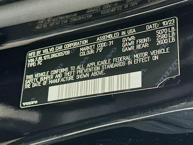 used 2024 Volvo S60 car, priced at $23,997