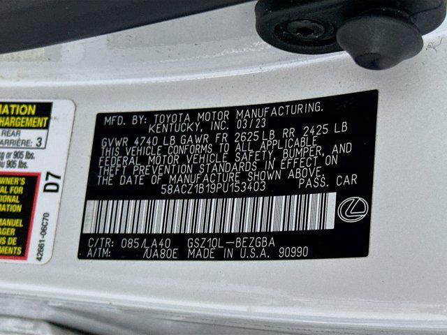 used 2023 Lexus ES 350 car, priced at $33,997