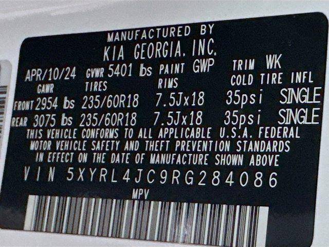 used 2024 Kia Sorento car, priced at $24,496