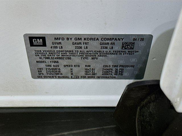 used 2021 Chevrolet TrailBlazer car, priced at $16,487