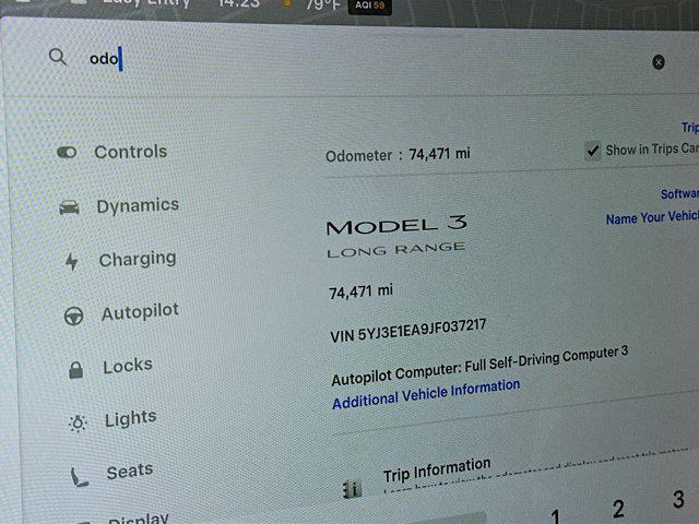 used 2018 Tesla Model 3 car, priced at $17,496