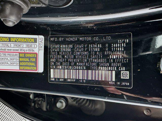 used 2020 Honda Clarity Plug-In Hybrid car, priced at $20,212