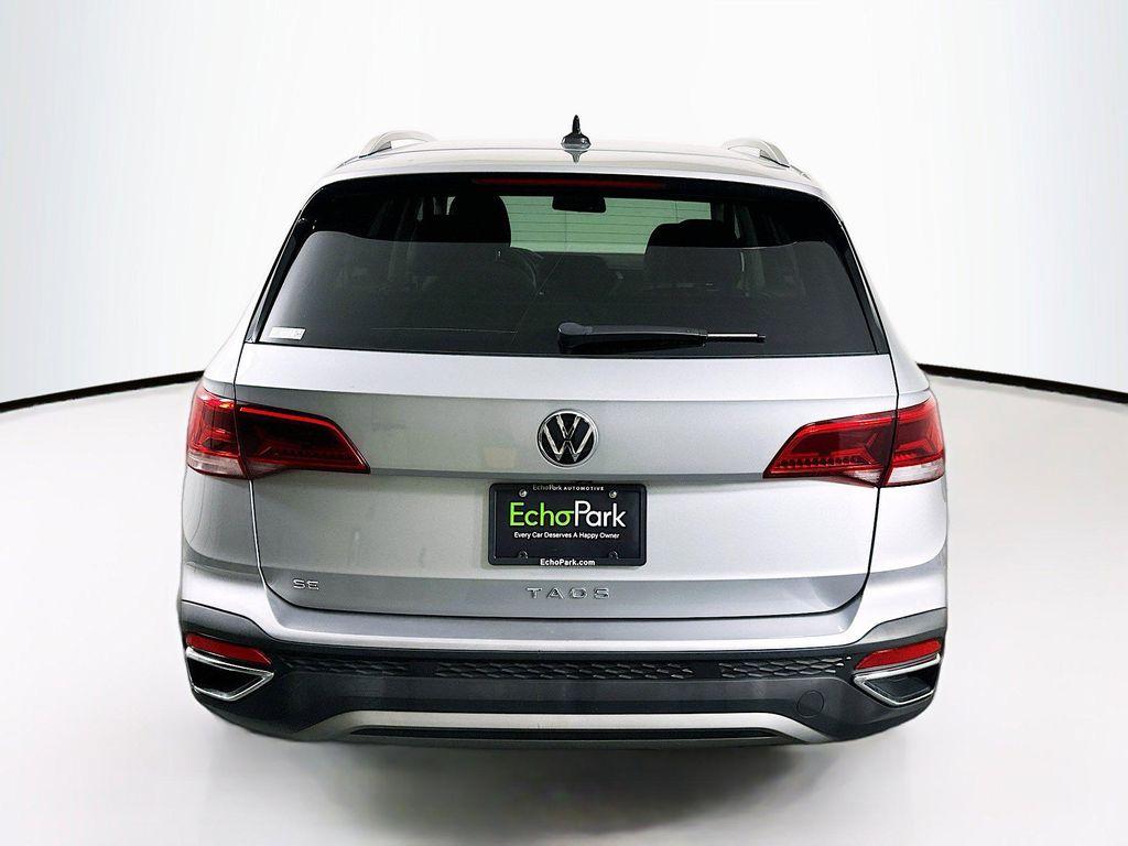 used 2022 Volkswagen Taos car, priced at $18,122