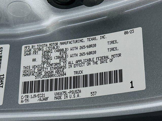 used 2024 Toyota Tundra car, priced at $46,997